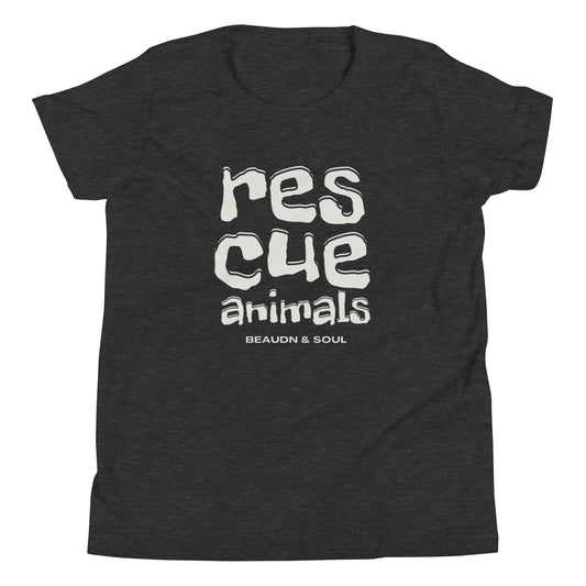 Youth Rescue Animals Tee